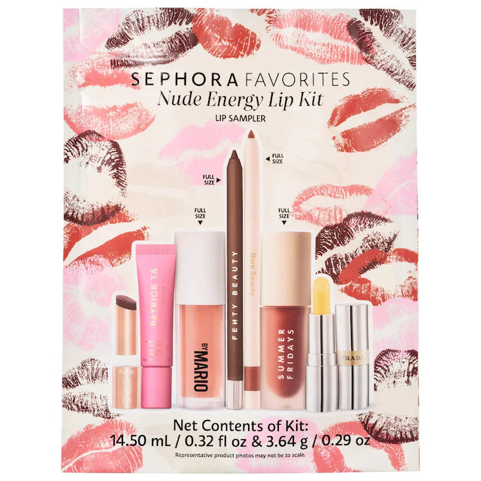 Nude Energy Lip Kit Makeup Set
