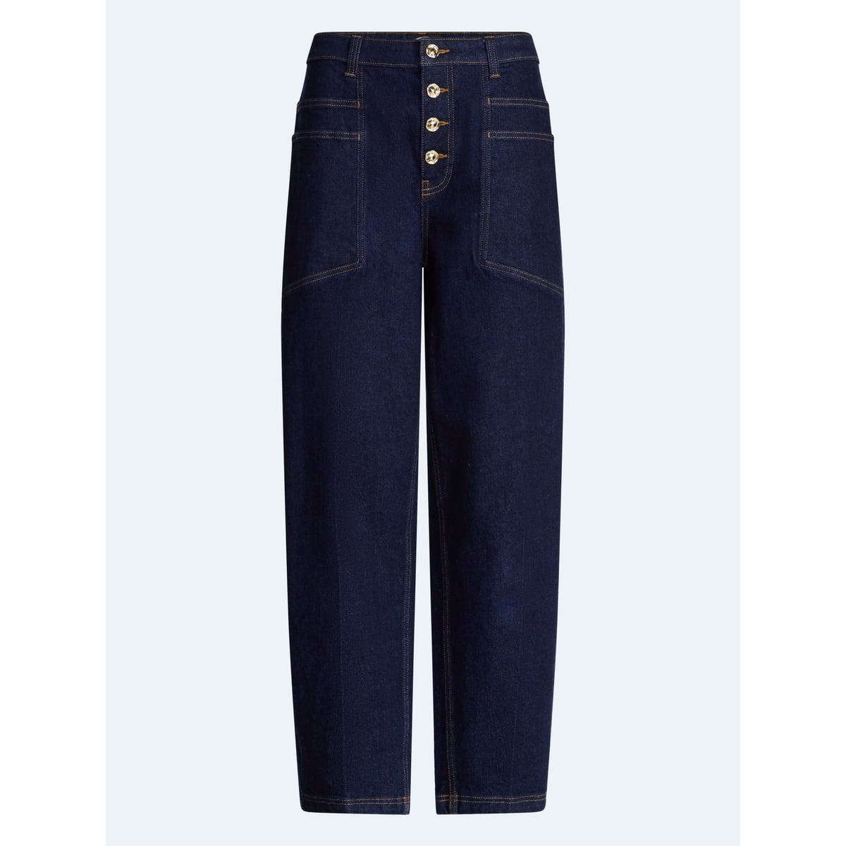 Scoop jeans Eam Wash corte slim desde la rodilla y tiro alto #color_SCOOP Eam Wash