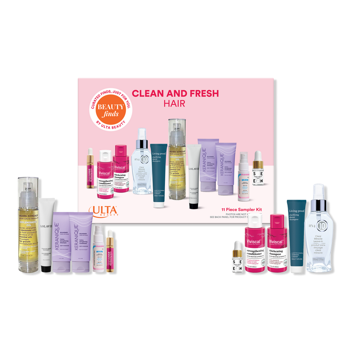 Beauty Finds Ulta Beauty Clean And Fresh Hair 11 Piece Set vista principal