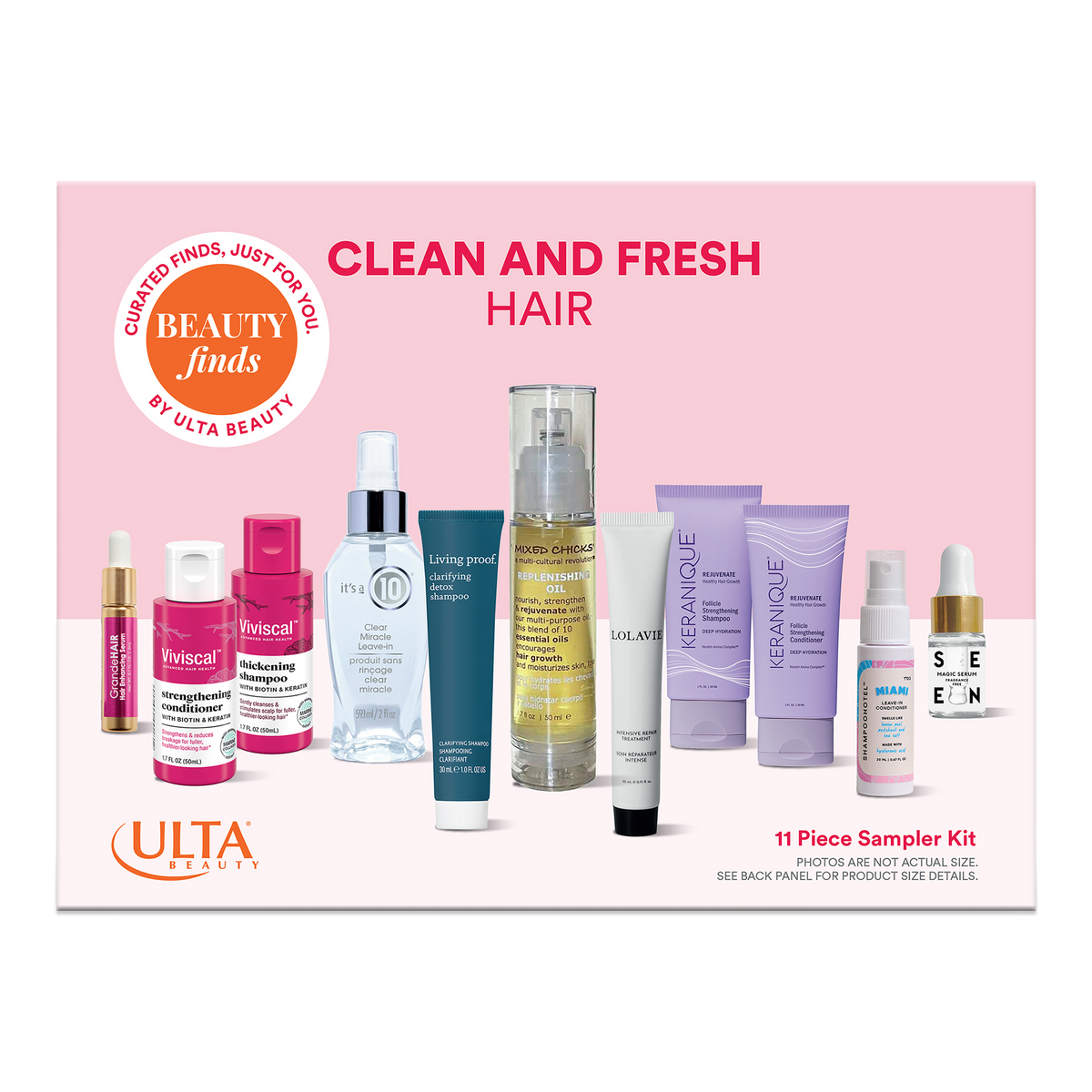 Beauty Finds Ulta Beauty Clean And Fresh Hair 11 Piece Set imagen 3