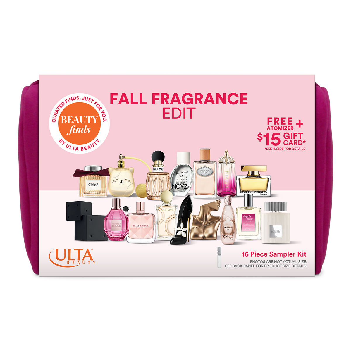 ULTA Beauty Fall Fragrance Edit - 16 fragancias + atomizador + gift card imagen 3