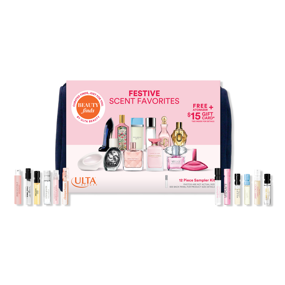 ULTA Beauty Festive Scent Favorites - 12 fragancias + atomizador + gift card vista principal