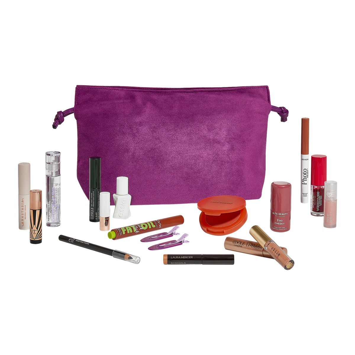 ULTA Beauty Holiday Glam Essentials contenido del kit
