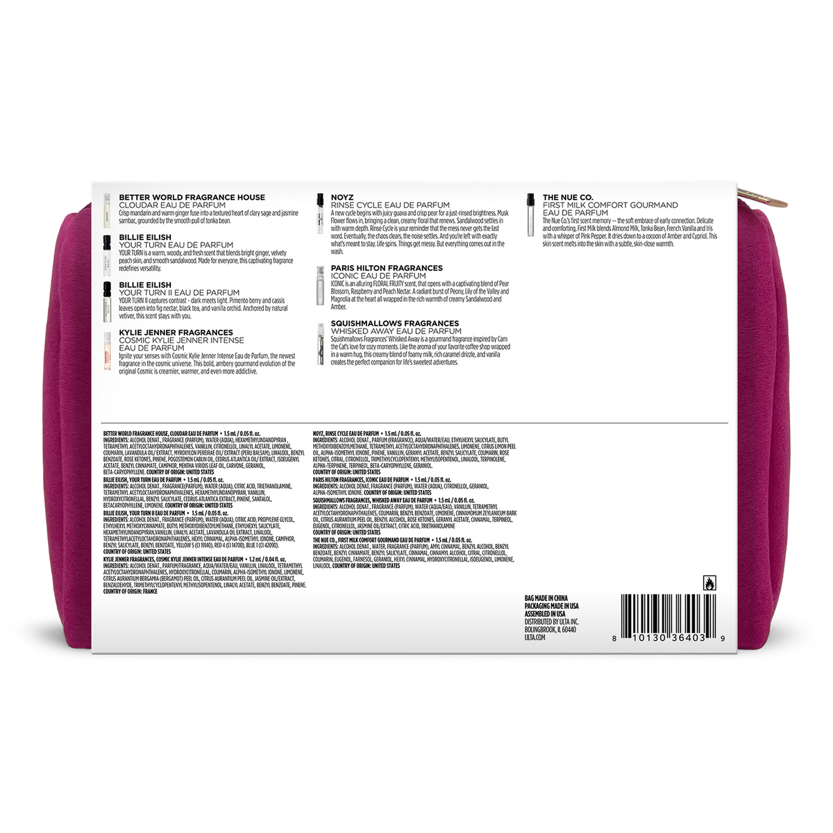 ULTA Beauty Viral Fragrance Favorites - 8 fragancias + atomizador + gift card imagen 4