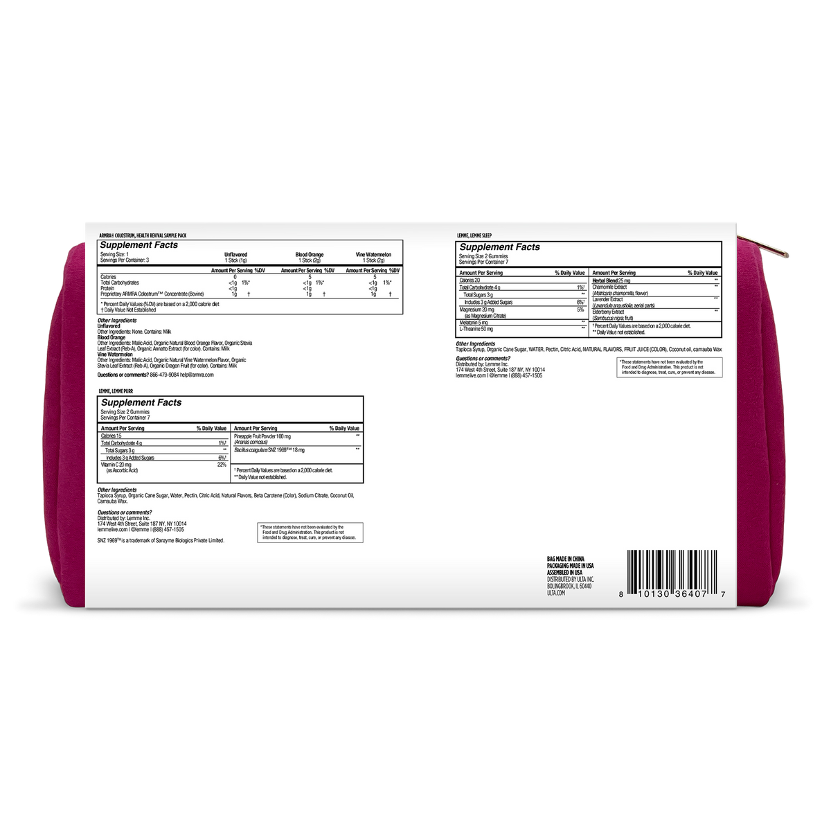 Beauty Finds Ulta Beauty Women's Total Wellness - 11 pz imagen 4
