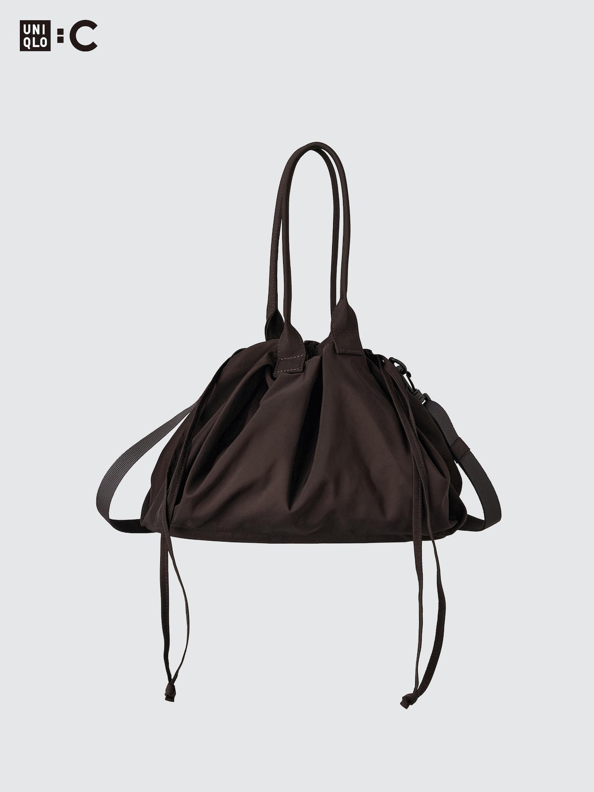 Drawstring Bag UNIQ 38 DARK BROWN #color_UNIQ 38 DARK BROWN