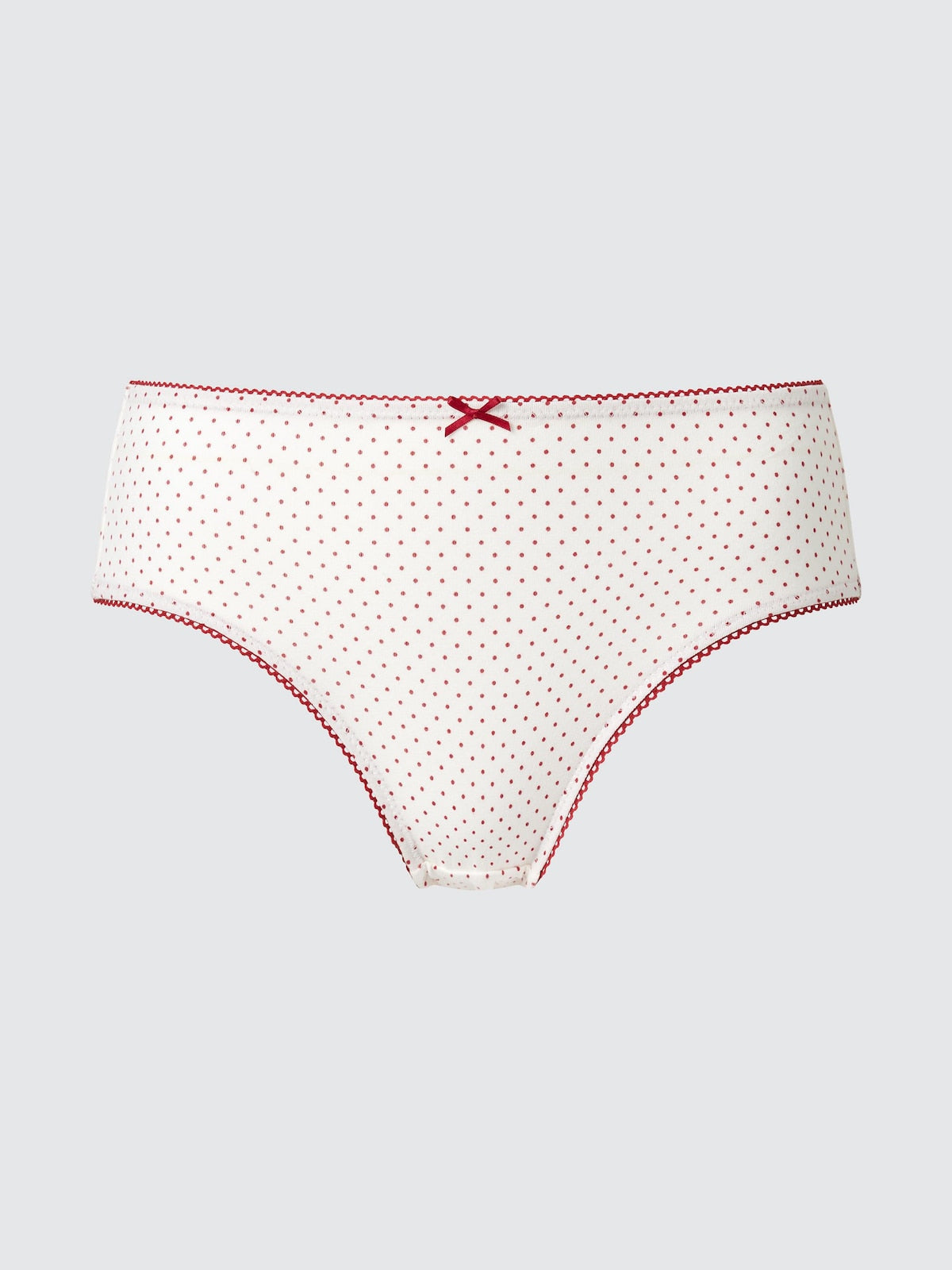 UNIQLO Bikini Briefs | Dot 00 WHITE #color_UNIQ 00 WHITE