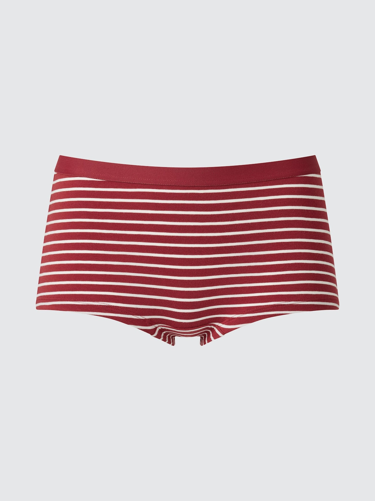 UNIQLO Boyshorts Briefs | Stripe 16 RED #color_UNIQ 16 RED