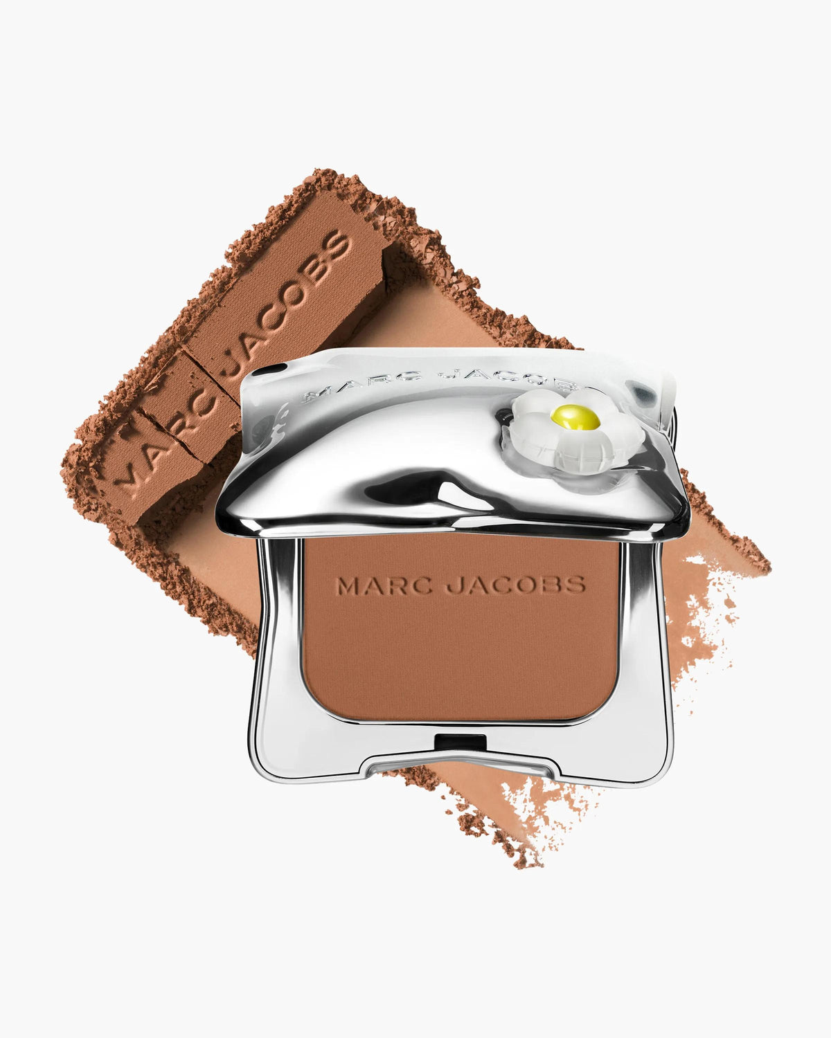 Marc Jacobs Beauty Legally Bronze bronzer en polvo tono 25 light medium plus compacto abierto de acabado natural #color_MJ 25 Light Medium Plus