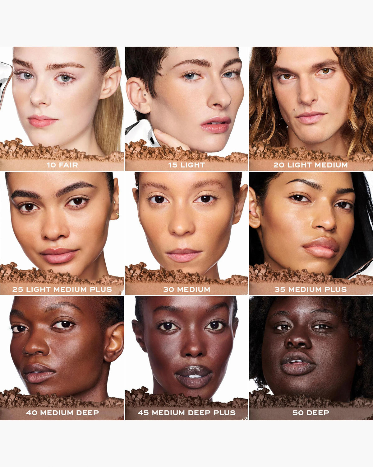 Bronceador en polvo Marc Jacobs Legally Bronze detalle general de la presentación plateada