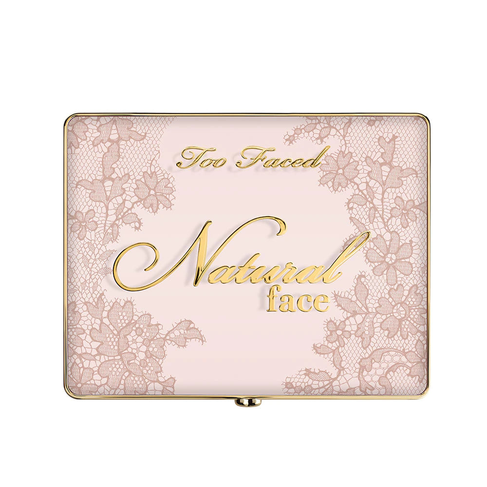 Natural Face Highlight, Blush, & Bronzing Veil Face Palette