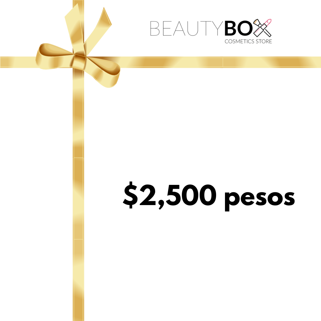 Tarjeta de regalo $2,500
