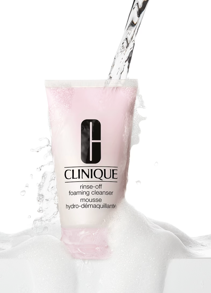 All about clean rinse off foaming cleanser