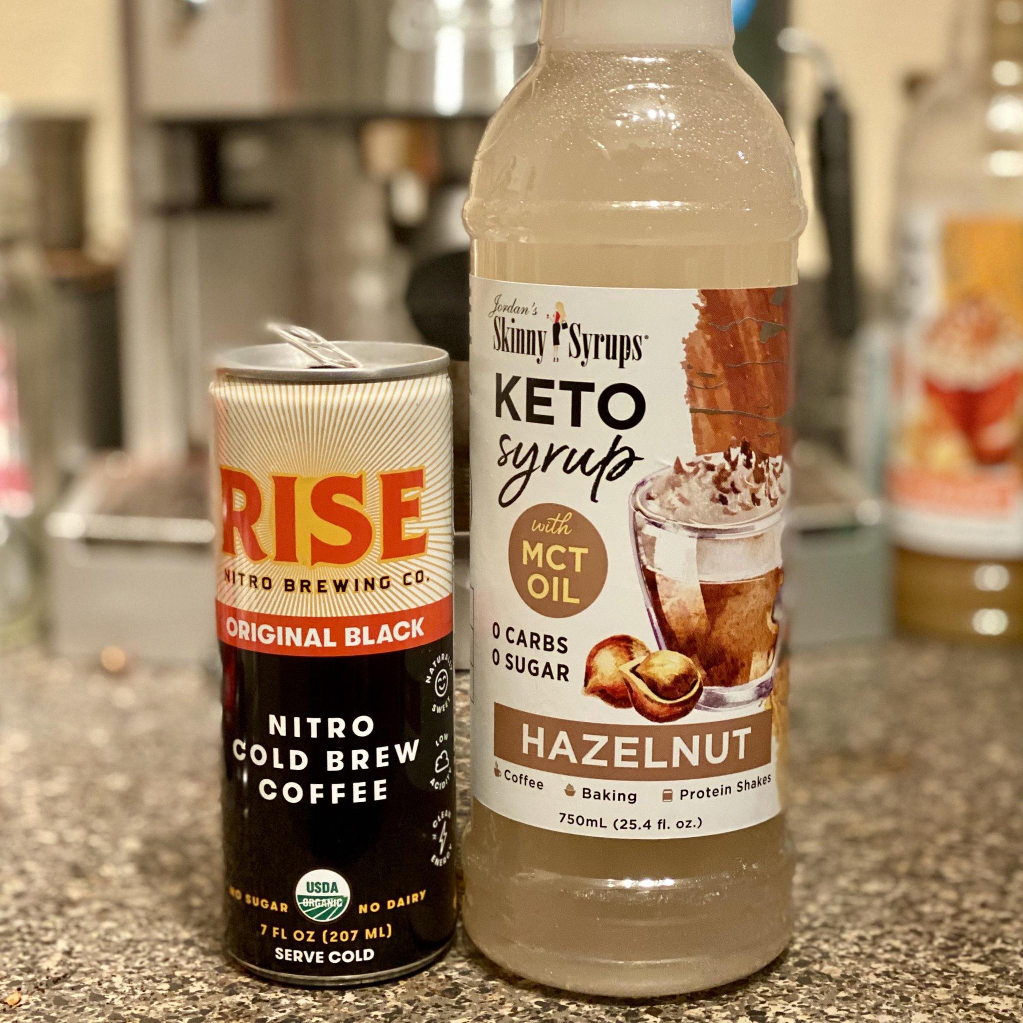 Keto Hazelnut Syrup with MCT