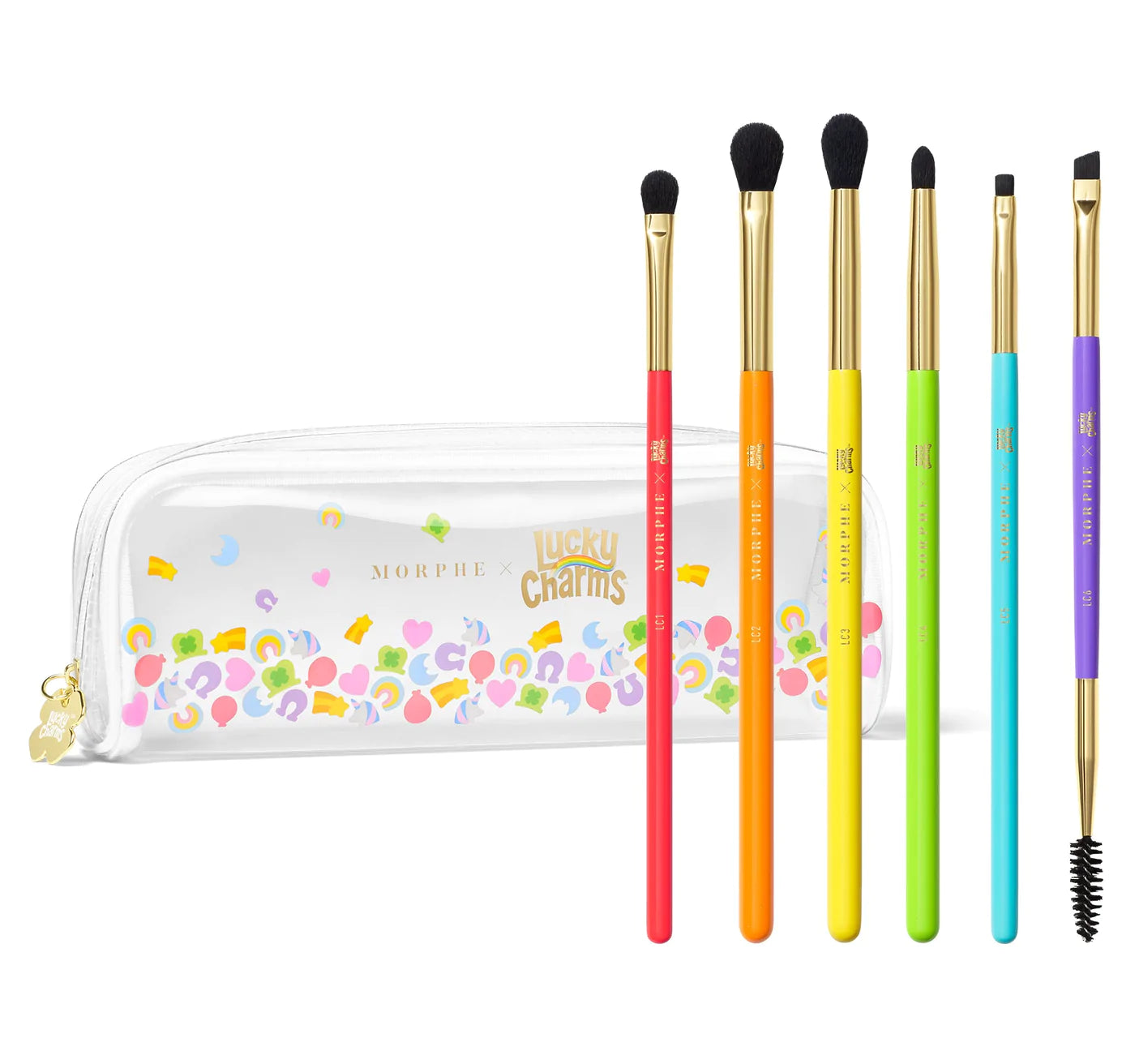 Morphe X Lucky Charms Make Some Magic 6-Piece Brush Set