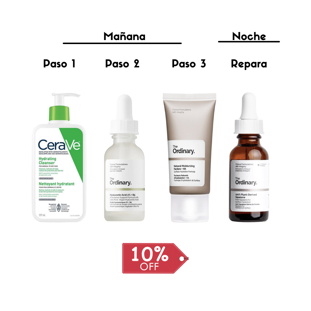 Rutina para piel seca