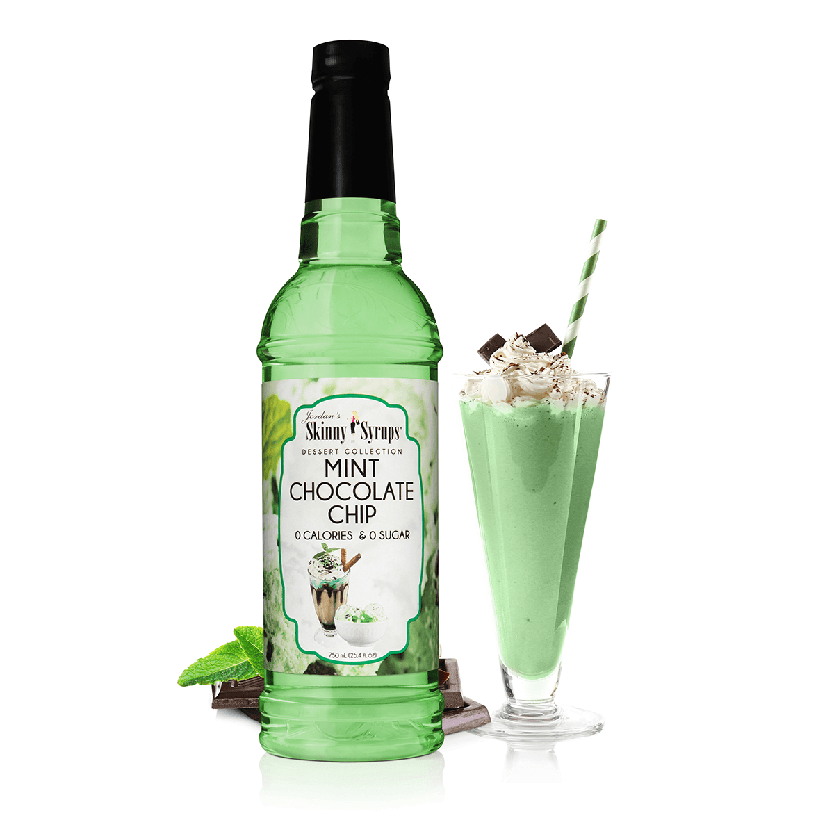 Sugar Free Mint Chocolate Chip Syrup
