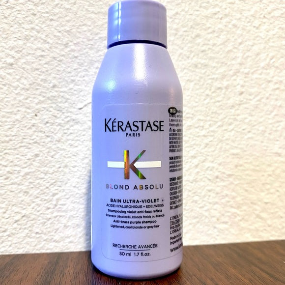 Blond Absolu Bain Ultraviolet - Shampoo morado para matizar rubios 50 ml