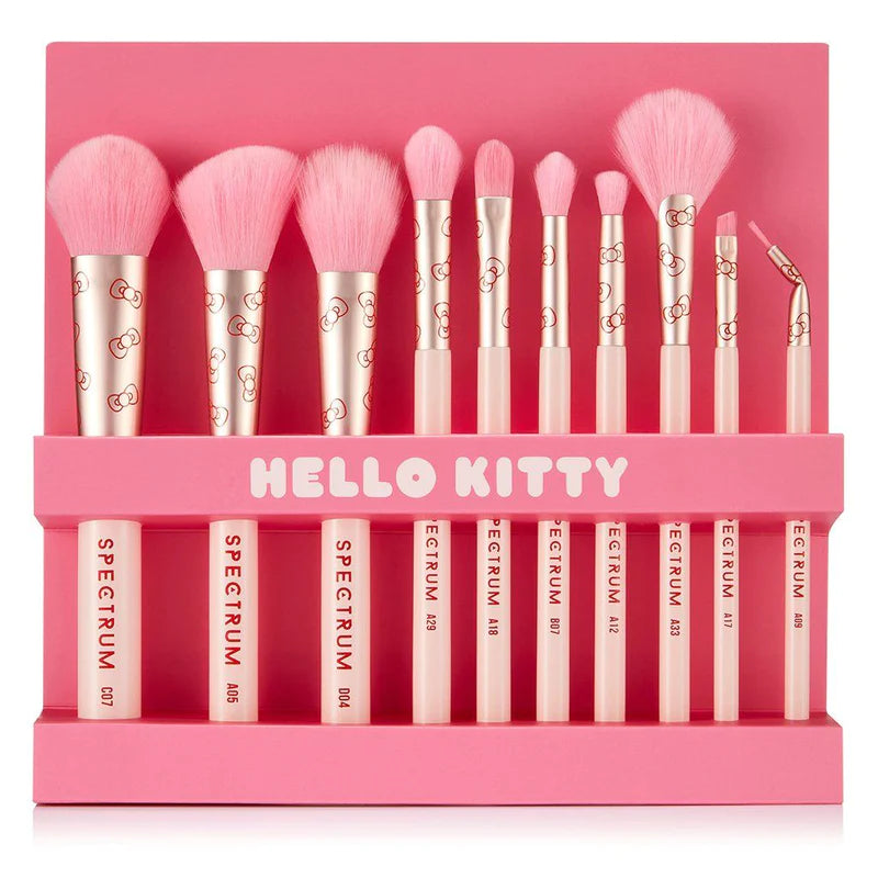 Spectrum México - Hello Kitty 10 Piece Fluffy Pancake Brush