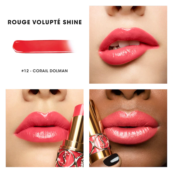 Yves Saint Laurent Rouge Volupte Shine Spring Trio